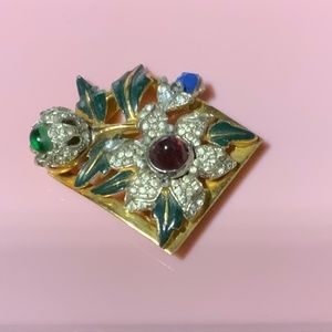 1939 rare Coro craft “Miranda” dress pin
